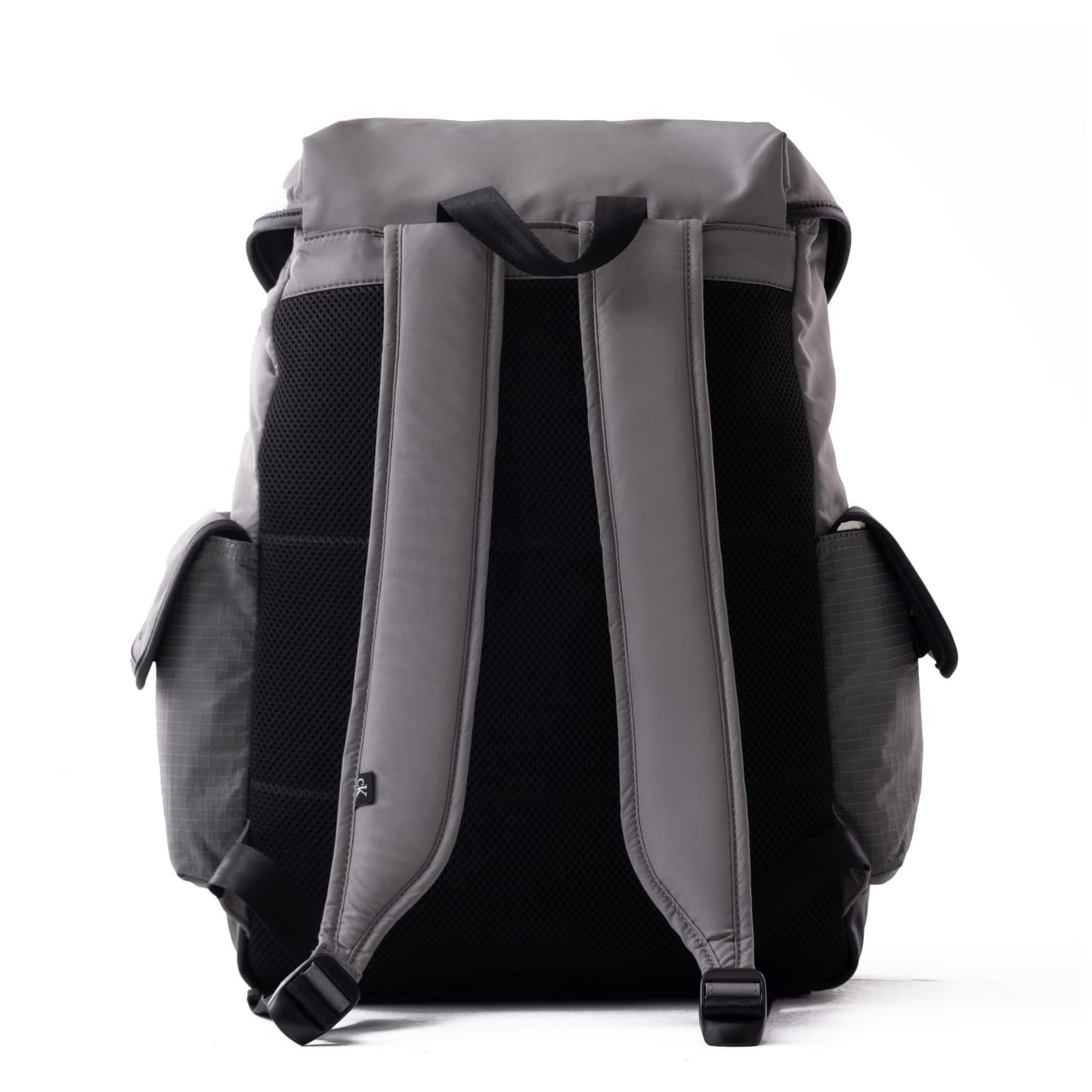 Calvin Klein Industrial Nylon Flap  Backpack Bag