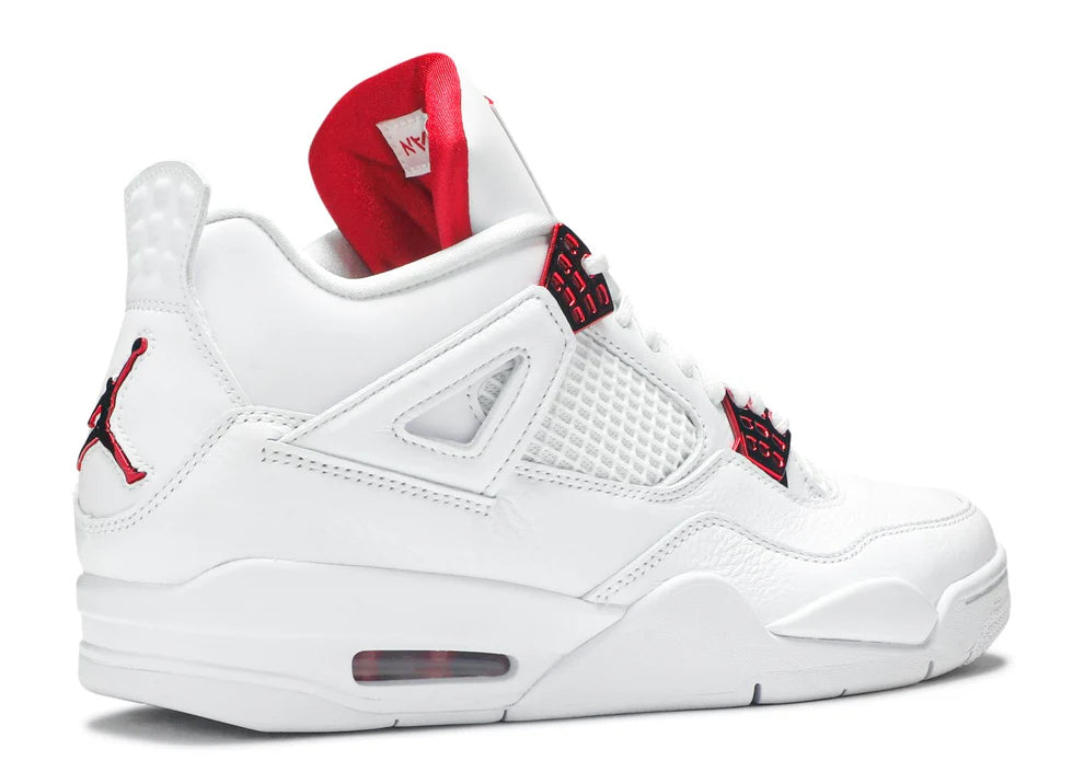 Air Jordan 4 Retro Metallic Red White University (Mirror)