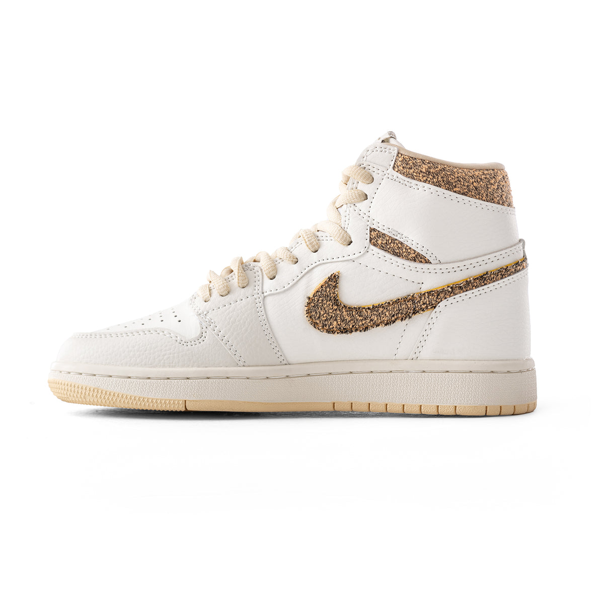 Jordan 1 White/Gold Sneakers