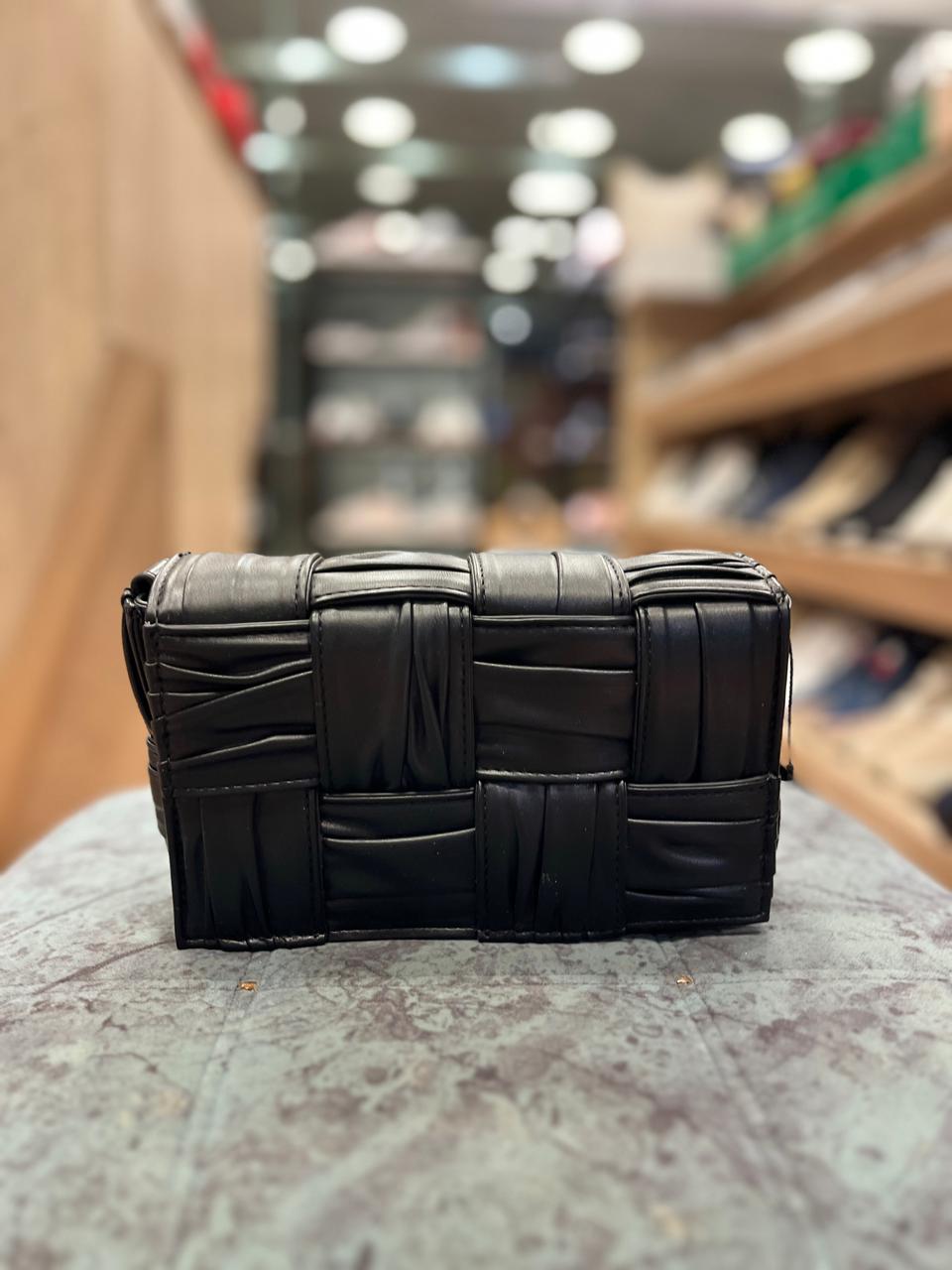 Bottega Veneta Mini Padded Cassette Bag - Black
