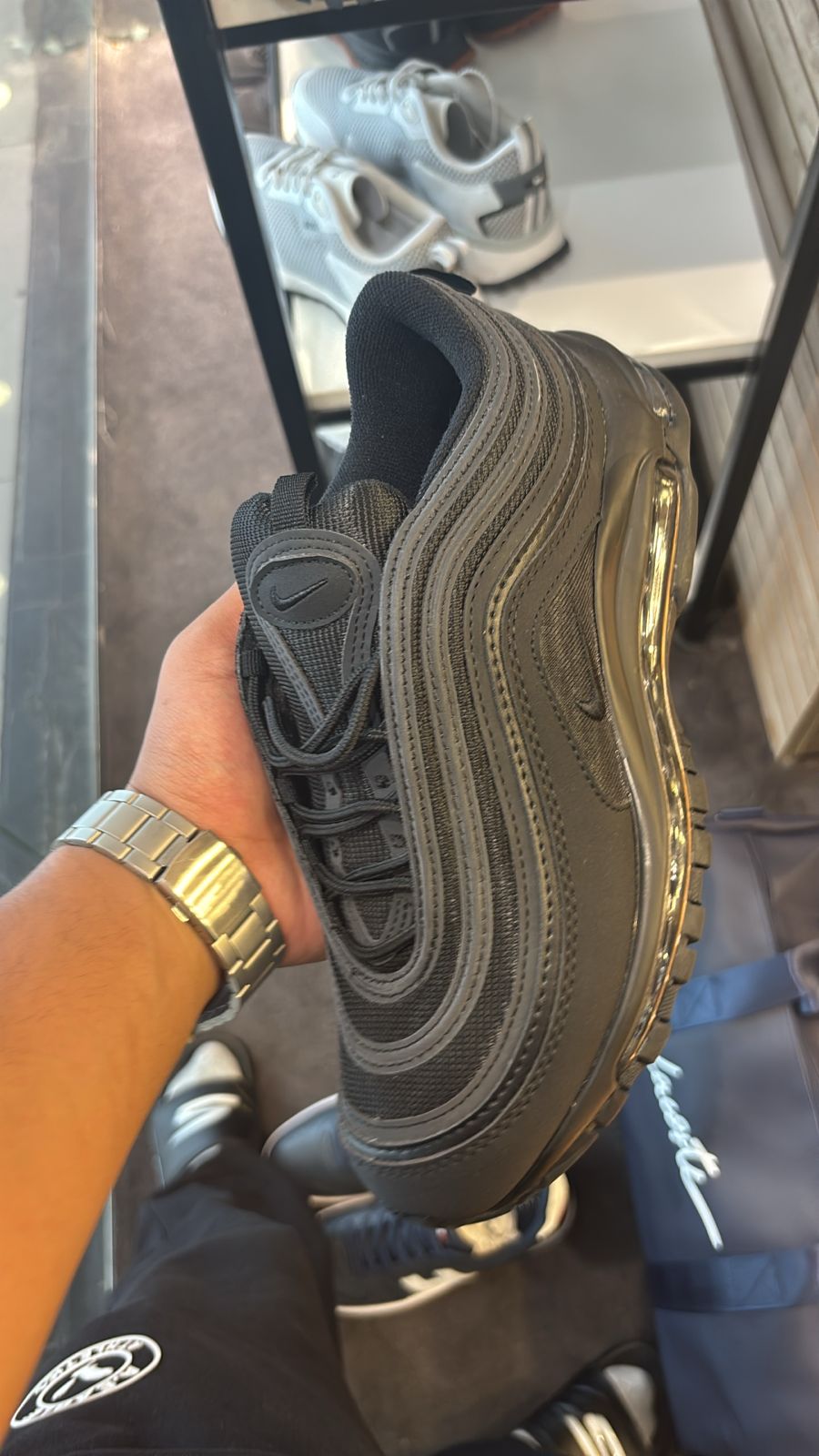 Nike Air Max 97 / Triple Black (Mirror)
