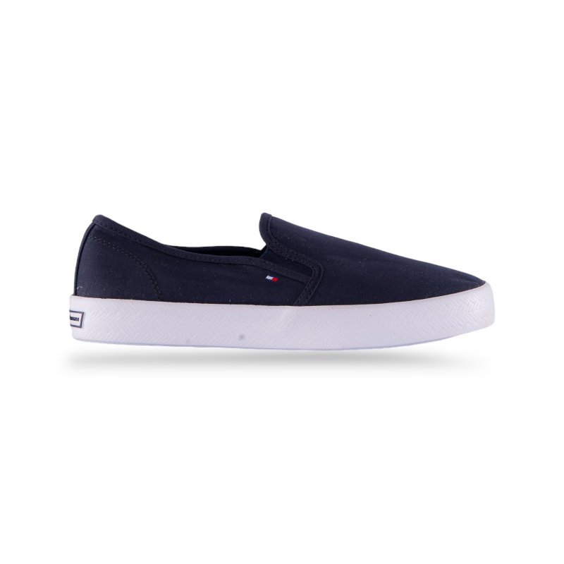 Tommy Hilfiger Canvas Slip on Sneaker/Navy