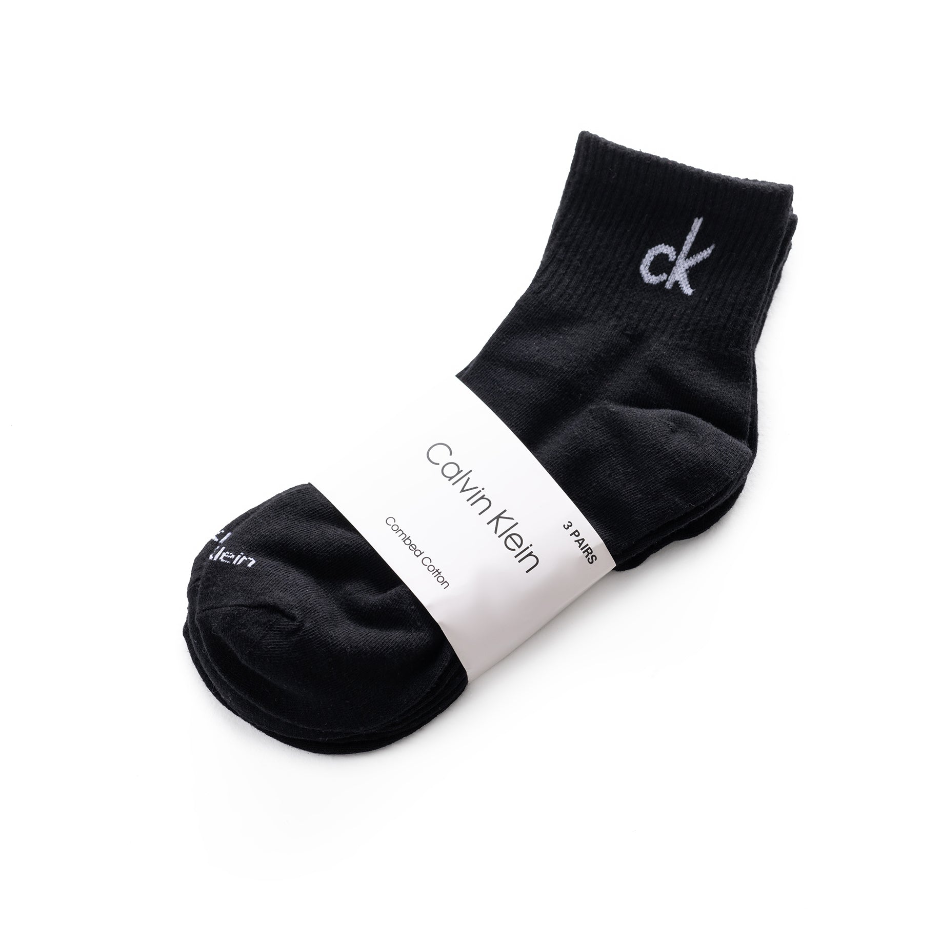 Black CK Socks (Pack of 3)