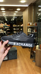 Armani Exchange-Men's-Sneaker - Black (Mirror)