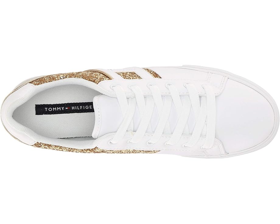 Tommy Hilfiger  Lemii Women's Shoes - White/Gold
