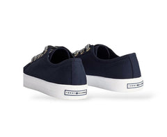 Tommy Hilfiger Essential Nautical Shoes Sneaker-Fabric-Navy