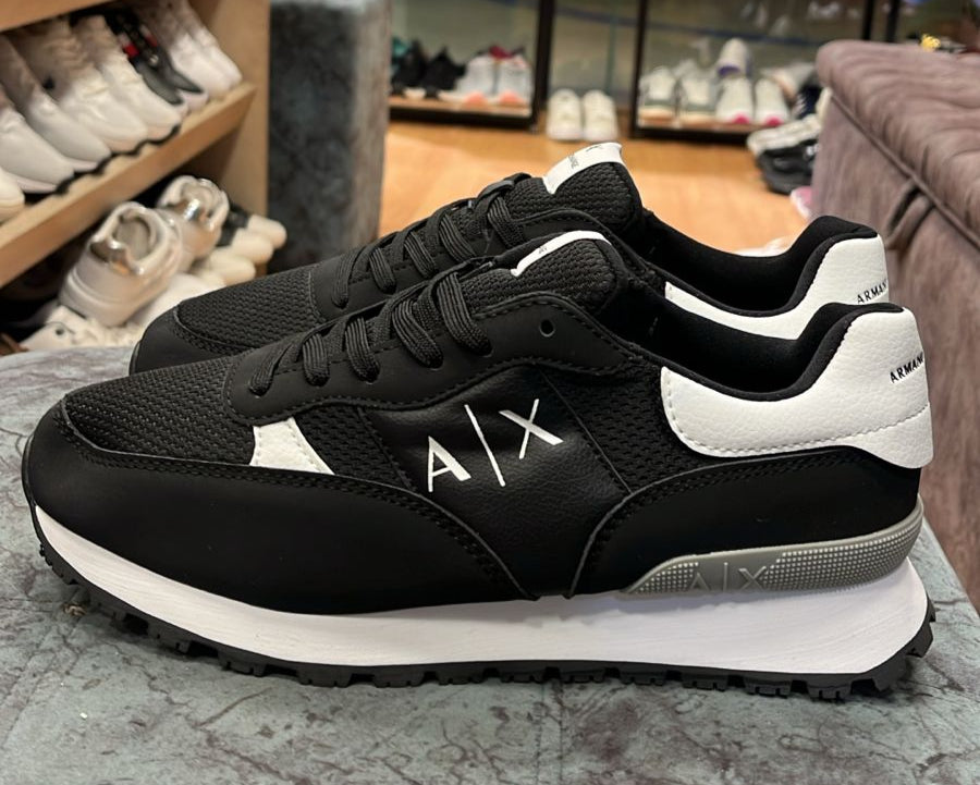 Tenis Armani Exchange AX Para Hombre - Blk (Mirror)