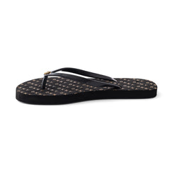 DKNY Black/Gold Slipper