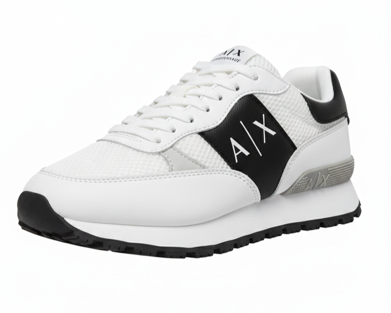 Tenis Armani Exchange AX Para Hombre - WHT (Mirror)