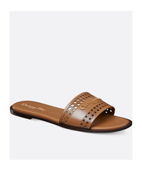 Dior D-lane Sandals In Brown