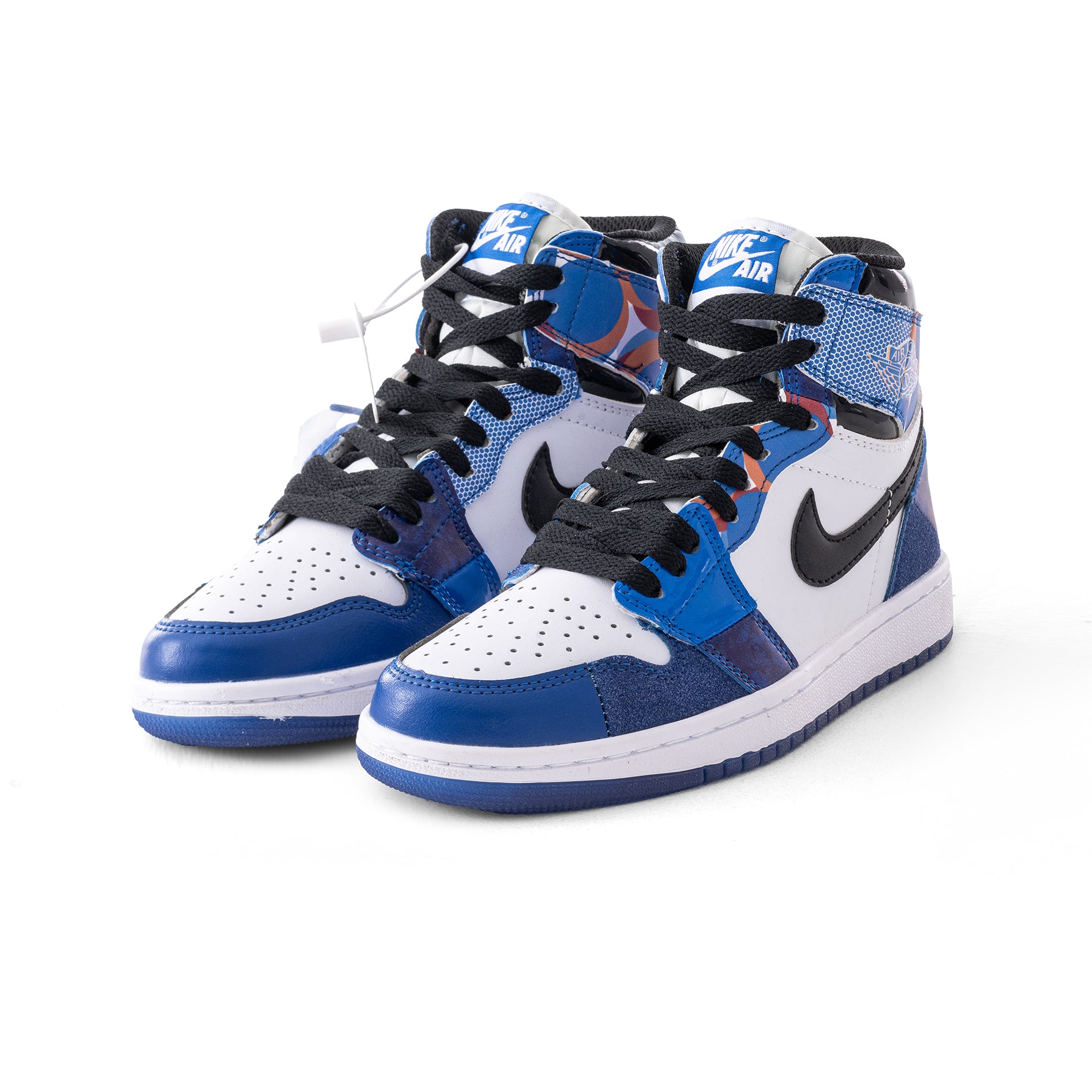 Jordan 1 Blue/White Sneakers