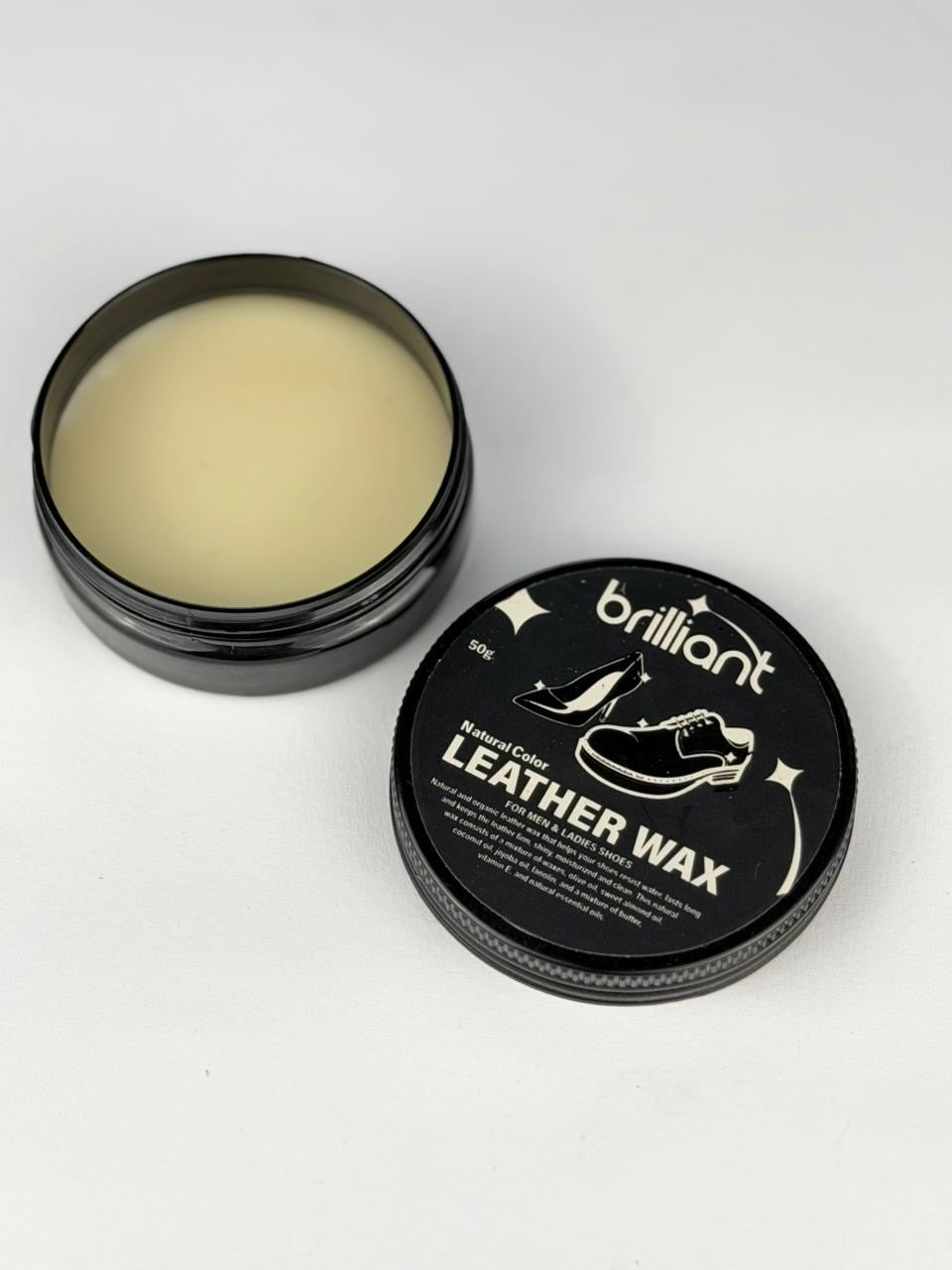 Leather wax