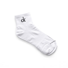 White CK Socks (Pack of 3)