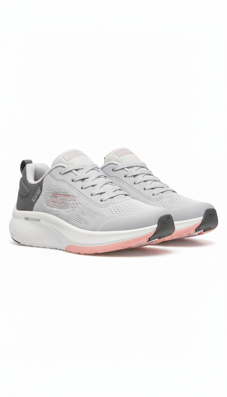 Skechers Slip-ins: Max Cushioning Sneaker - Grey (Mirror)