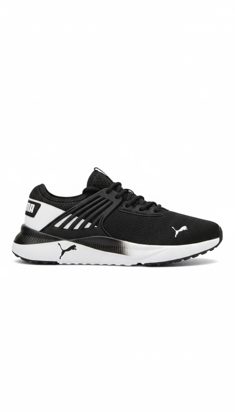 PUMA Pacer Future Knit Men's Street Running Sneaker - Black (Mirror)