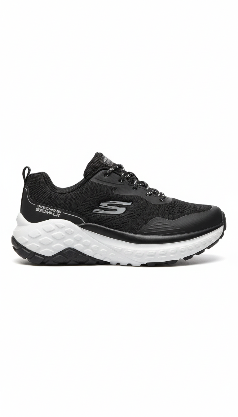 Skechers GO WALK Max Cushioning Sneaker - Black (Mirror)