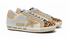 Golden Goose Superstar Studded Sneaker (Mirror)