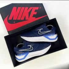 Nike Royal Blue and Black Youth Cosmic Running Trainers