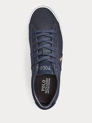 Polo Ralph Lauren Blue Sayer Canvas Trainers