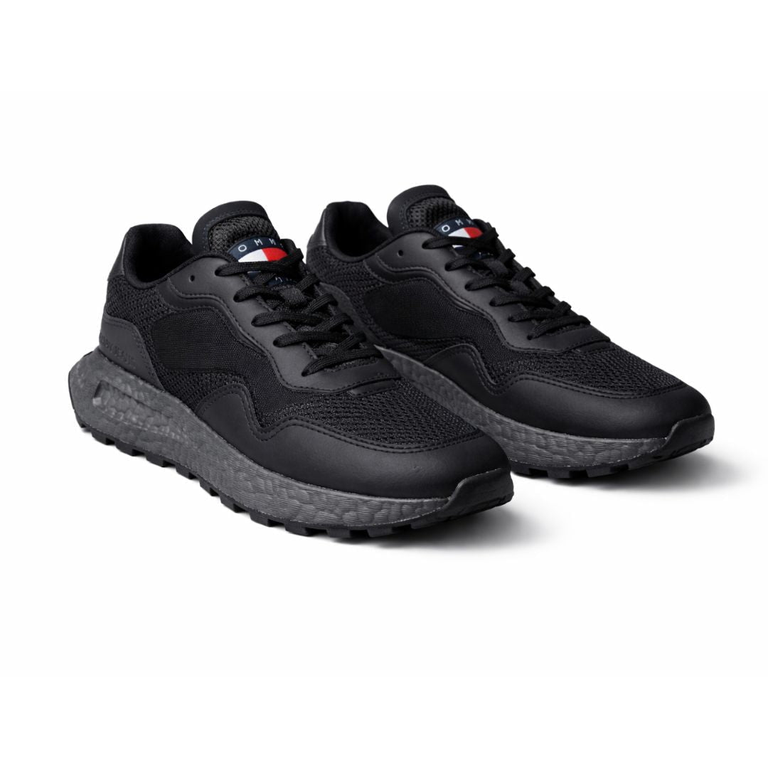 Tommy Jeans Runner Mix Material sneakers featuring