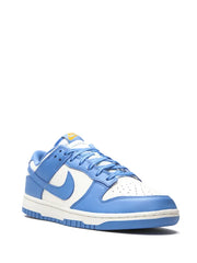 Nike Dunk Low "Coast" features a white leather base with light blue .