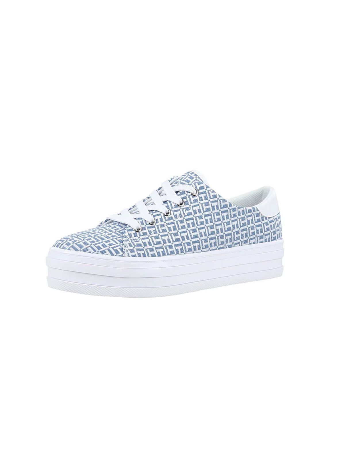 Tommy Hilfiger Twbazlie women's sneakers featuring a blue monogram