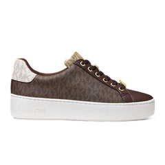 Michael Kors Poppy Color-Block Logo Sneakers Women - BRN