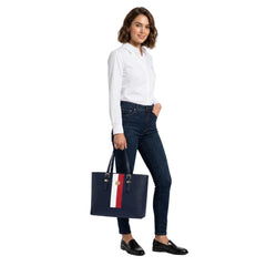 Tommy Hilfiger Honey Med Tote Corp Bag Women -TB13