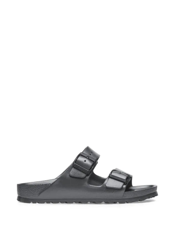 Birkenstock Arizona EVA sandals in anthracite grey, featuring a lightweight and flexible two