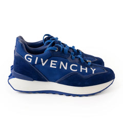 Realove
Givenchy Giv Runner Light 4g-Logo Textile Sneakers / blue