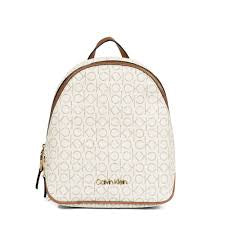 CK Mono Small Backpack White