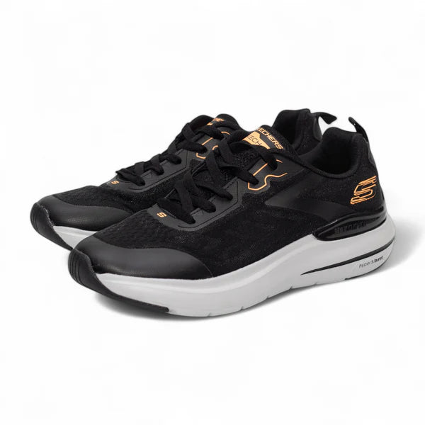 Skechers max cushionung hyper rurst HP - in black×orange