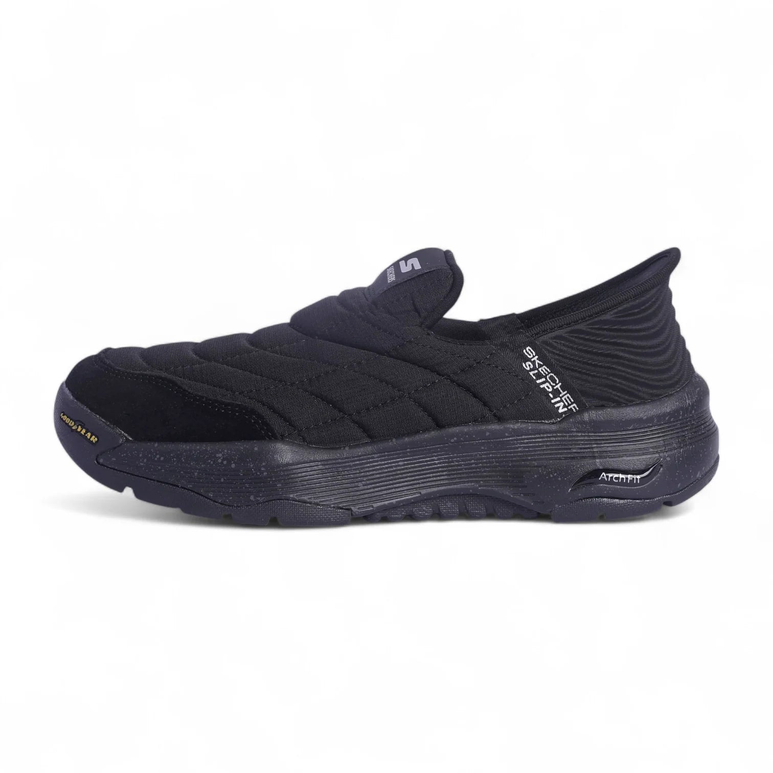Skechers Arch Fit Slip-Ins – Quilted Comfort Edition MK - Black (Mirror)