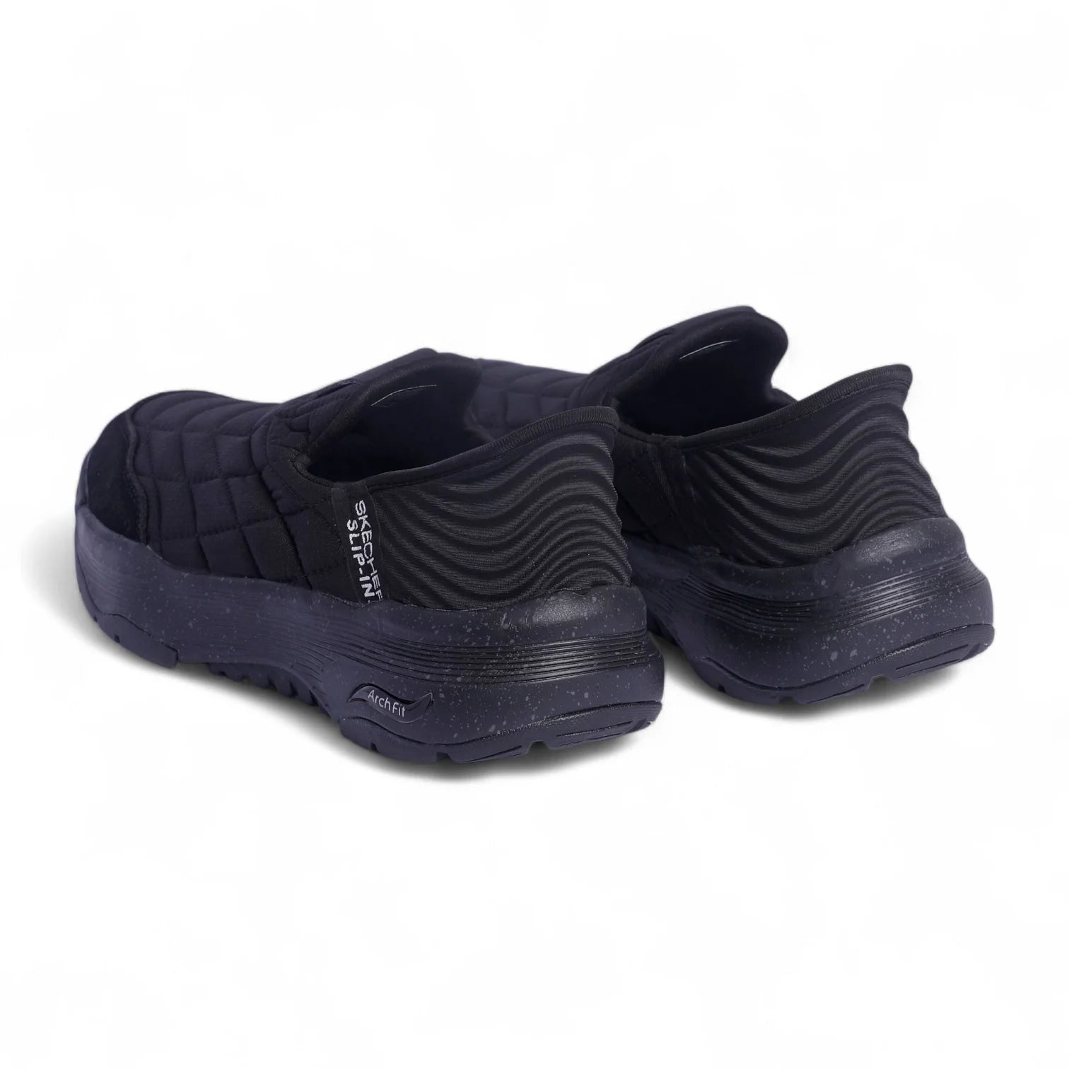 Skechers Arch Fit Slip-Ins – Quilted Comfort Edition MK - Black (Mirror)