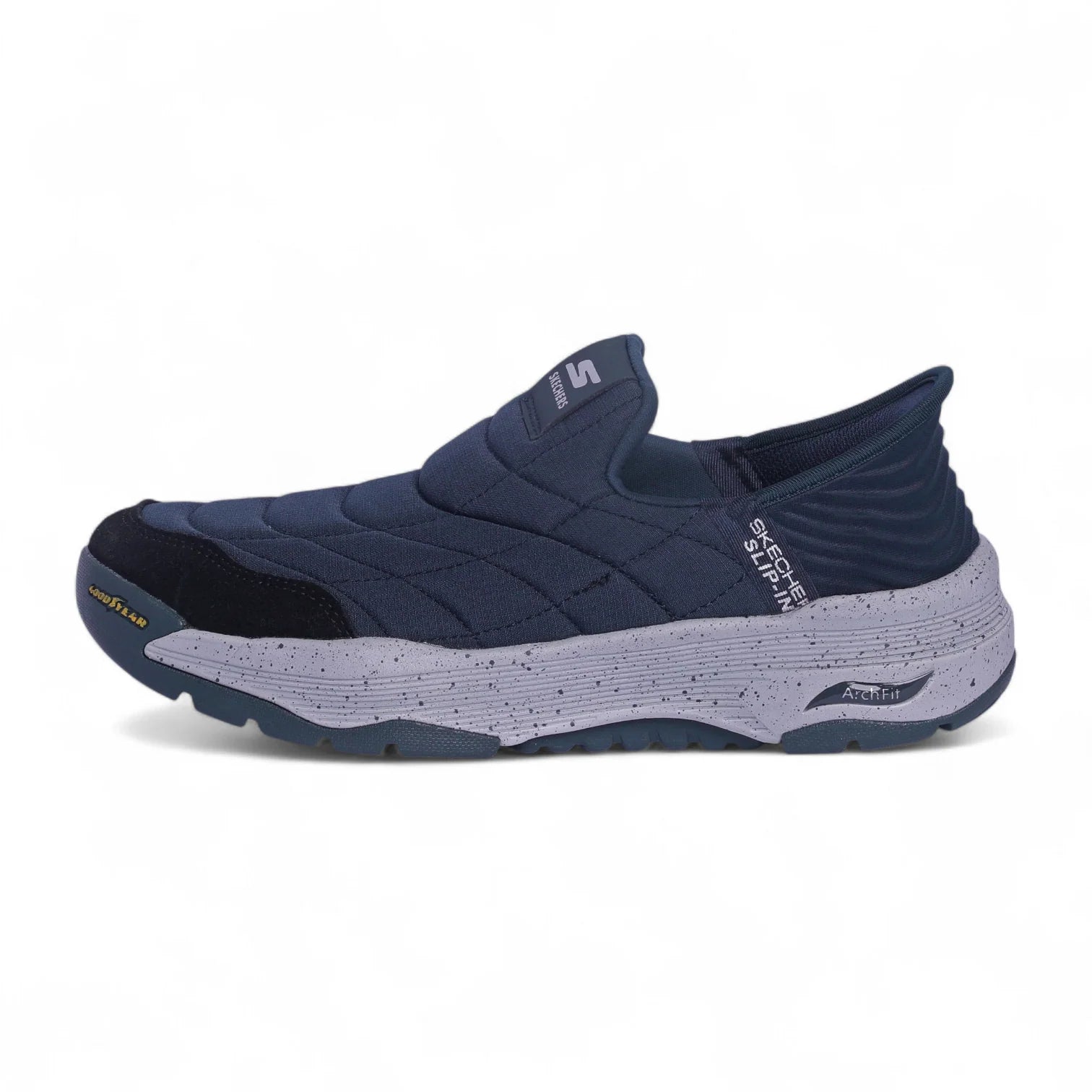Skechers Arch Fit Slip-Ins – Quilted Comfort Edition MK  - Navy (Mirror)