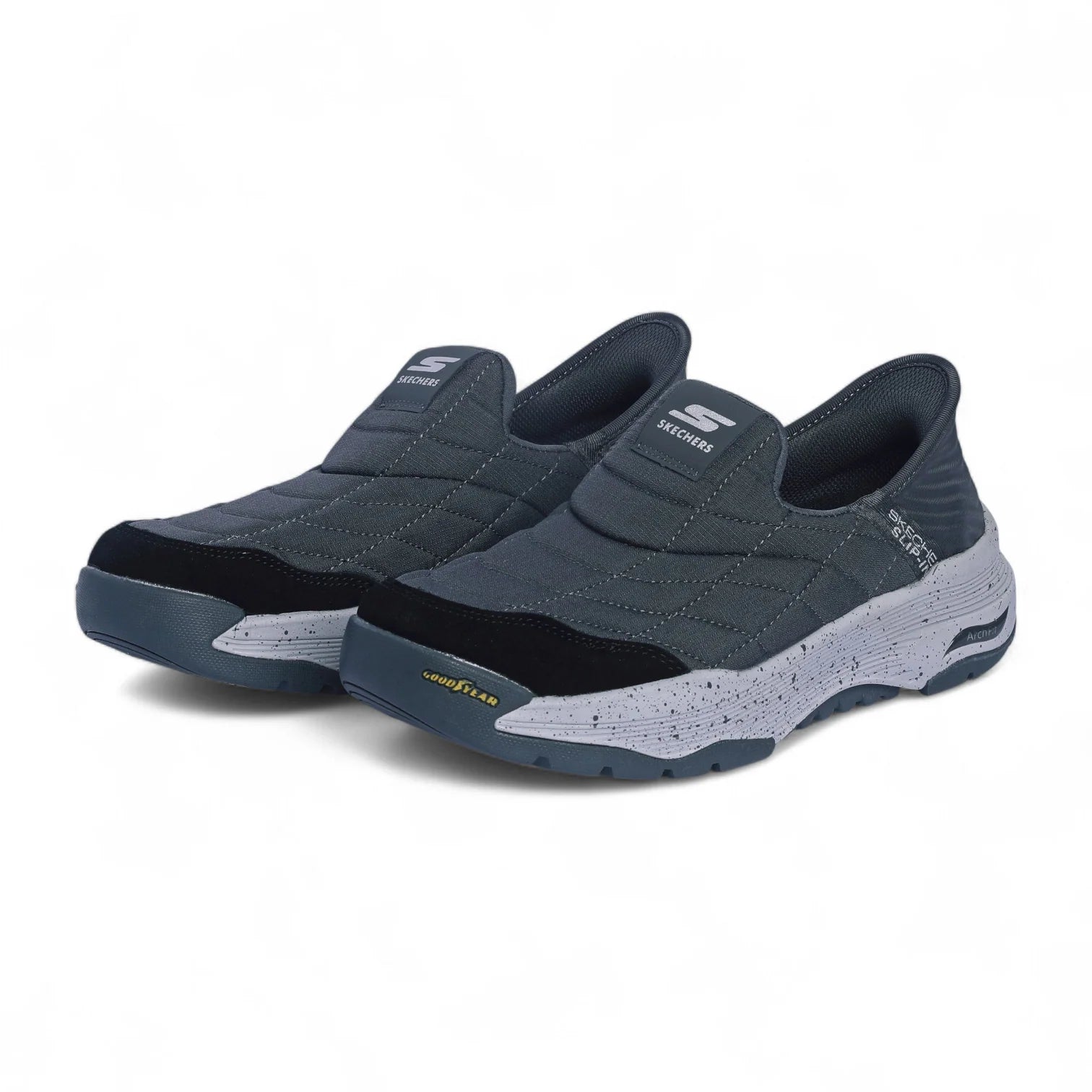 Skechers Arch Fit Slip-Ins – Quilted Comfort Edition MK - Gray (Mirror)