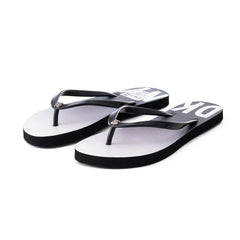 DKNY Ombre Logo Flip Flops - Gery