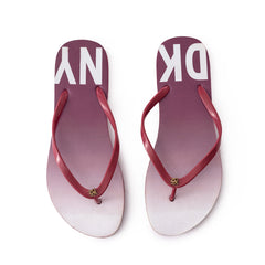DKNY Ombre Logo Flip Flops
