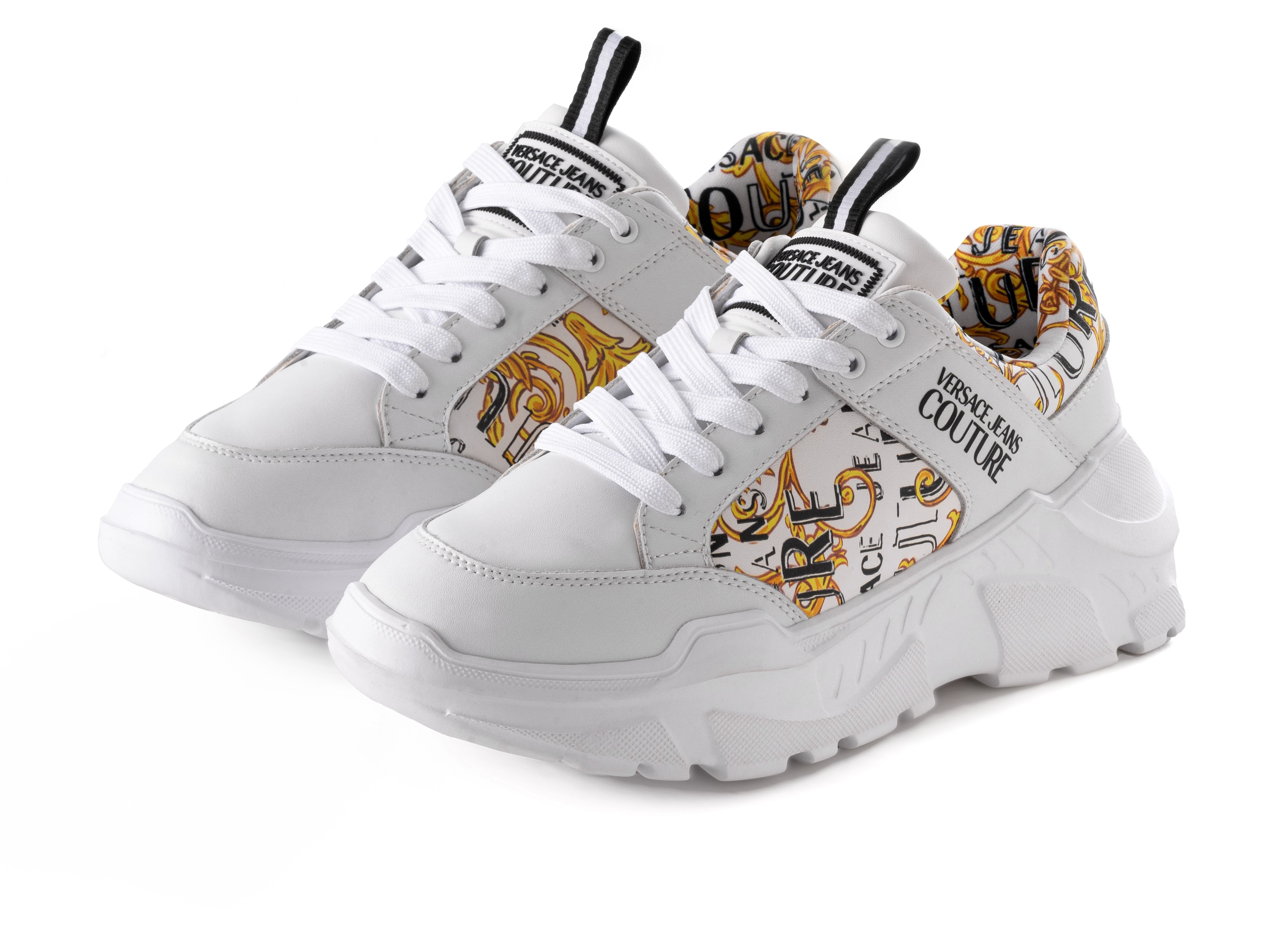 VERSACE Jeans Sneaker Couture Men Leather