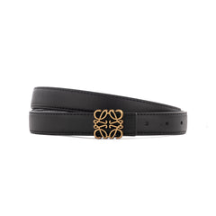 Loewe leather belt - Black/Gold
