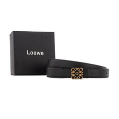 Loewe leather belt - Black/Gold