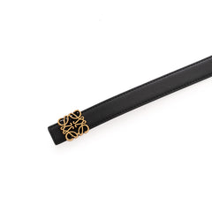Loewe leather belt - Black/Gold