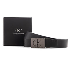 Calvin Klein Leather Belt For Men | Black