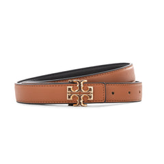 Tory Burch Women's Reversible Logo Belt | Brown