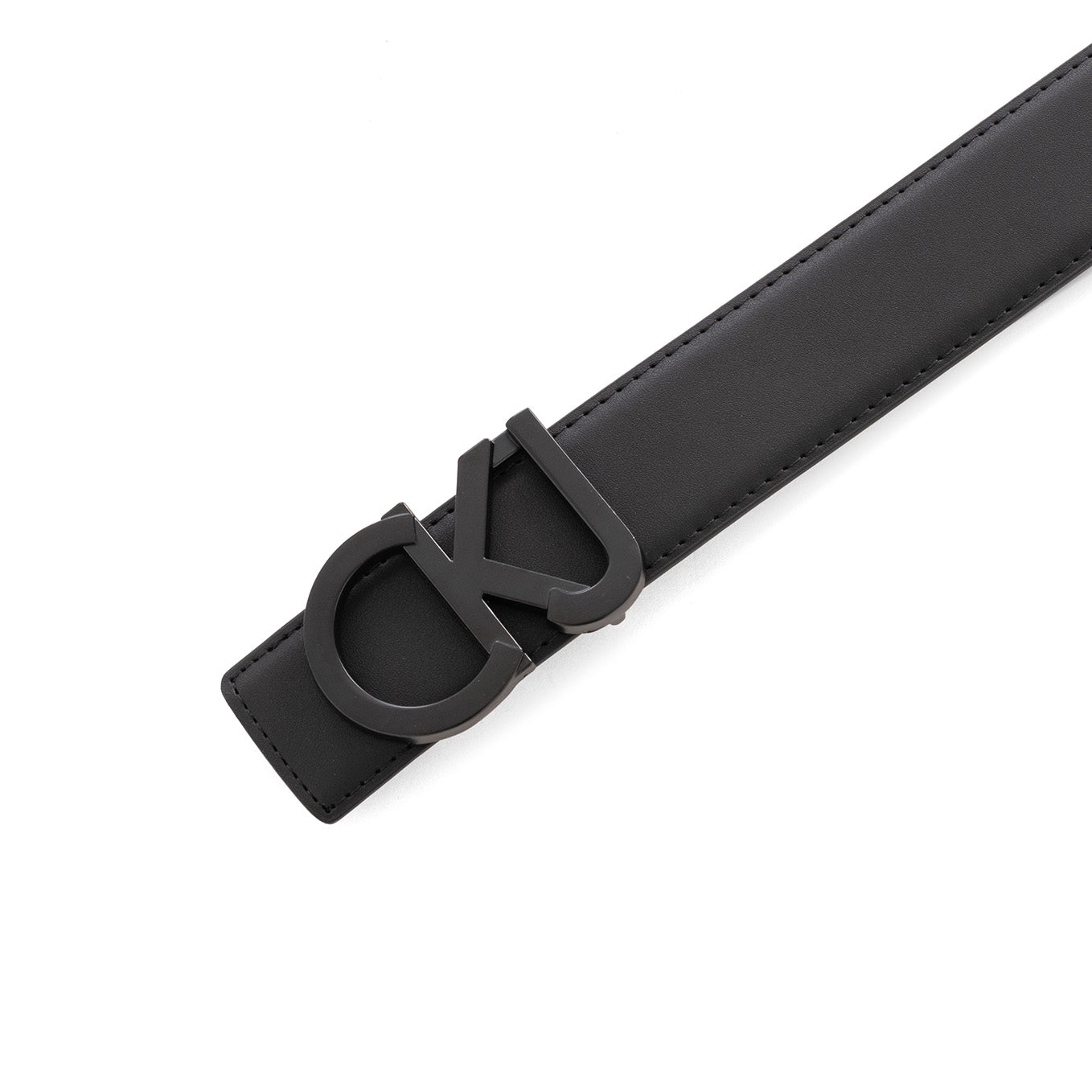 Calvin Klein Jeans Leather Belt For Men | Black