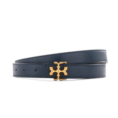 Tory Burch Eleanor leather belt | Dark Blue