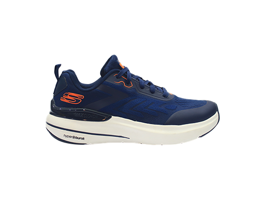 Skechers Max Cossedong Hyper Rust HP Shoes - Navy x Orange