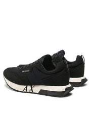 Armani Exchange Men's AX Logo Sneakers - Black (Mirror)