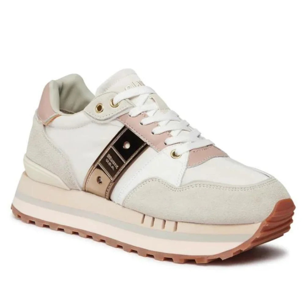 Blauer Daisy Trainer /White-gold