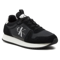 Calvin Klein Jeans Runner Sock Laceup Ny-Lth Wn YW0YW00840 - Black
